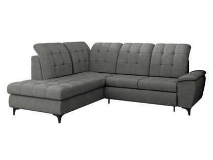 Mirjan24 Ferulk Ecksofa mit Schlaffunktion und Bettkasten – L-Form Schlafsofa 4-Sitzer Wohnzimmer Couch Modern