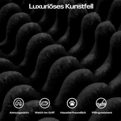 DURASPACE Cord Modulares L-Form Sofa mit Schlaffunktion, Memory-Schaum Cloud Couch mit tiefer Sitzfläche, Getränkehalter