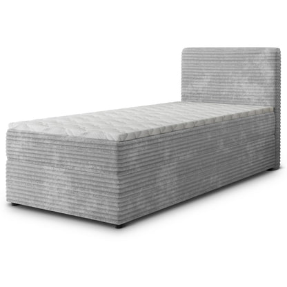 Masseno Boxspringbett PISA Komplett-Set mit Matratze & Topper, Polsterbett mit Bettkasten