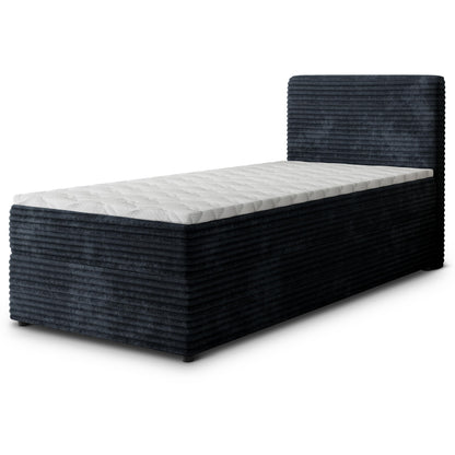 Masseno Boxspringbett PISA Komplett-Set mit Matratze & Topper, Polsterbett mit Bettkasten