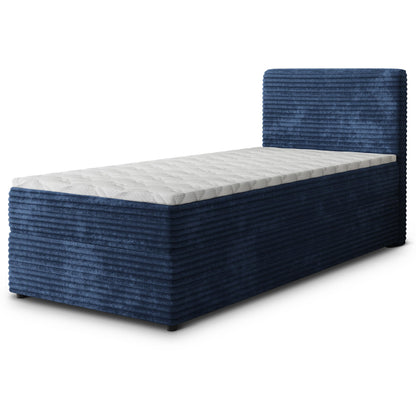 Masseno Boxspringbett PISA Komplett-Set mit Matratze & Topper, Polsterbett mit Bettkasten