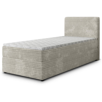 Masseno Boxspringbett PISA Komplett-Set mit Matratze & Topper, Polsterbett mit Bettkasten