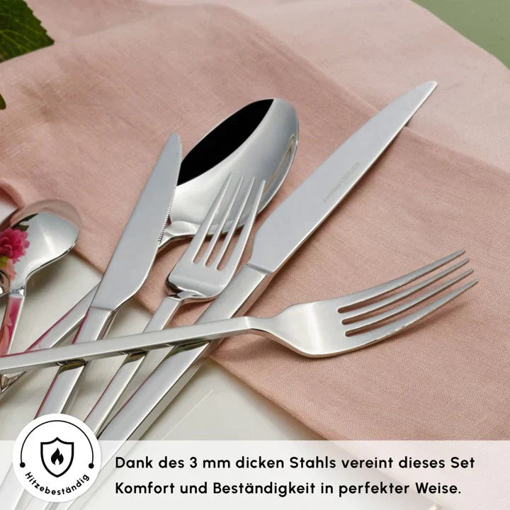 Pallas Elegance 12-Personen 84-Teiliges Besteckset